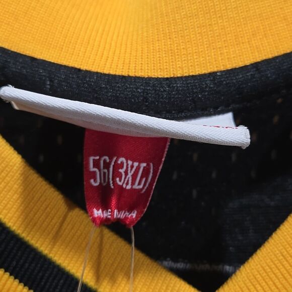 Pirates Black and Yellow Men's Jersey 56 3XL - Picture 6 of 13